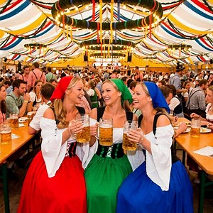 Bavarian Oktoberfest Costume Women, Traditional German Dirndl Dress, Beer Maid Wench Outfit, Halloween Folk Fancy Dress With Bandana - Etsy Canada