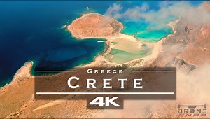 4K drone adventure over Crete, Greece