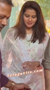 Sangitha and Krish at #MookuthiAmman2 Movie Pooja Ceremony @ TeluguClix.com #Sangitha #Sangeetha #SangithaKrish #Actress #SouthActress #Heroine #Telugu #Tollywood #Tamil #Kollywood | TeluguClix | Facebook