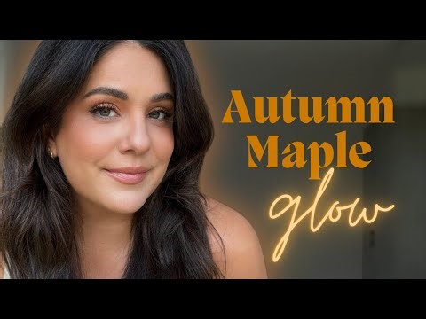 Autumn Maple Glow Makeup Tutorial | Easy Cozy Fall Look (Affordable Products)