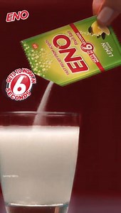 73 reactions | ENO On, Acidity Gone. Gets to work in 6 seconds. | ENO India | Facebook