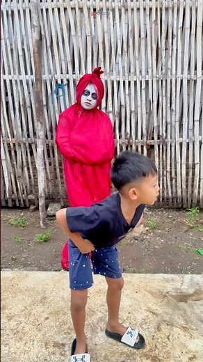 NGUSIR POCONG DIKENTUTI AJA 👻 #shorts #pocong