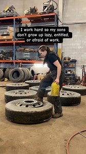 5.5K views · 1.5K reactions | Strong moms raise strong men. I’m not just raising kids.. I’m raising adults, someone’s father, someone’s husband and someone’s friend. #workingmom #bluecollar #dieselmechanic #bluecollarwomen #womenintrades | the_mechanchick | Facebook