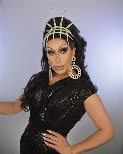 28K views · 1.6K reactions | Crowning Wig Styling Hair styled using got2b Glued Hairspray / Schwarzkopf Professional Taft Styling Gel. Rhinestones applied using E6000 Glue #dragqueen #victoriamykles #beauty #wig #wigs #wigstyling #crown #fashion #howto #diy #creative #create #lgbt #dragqueens #dragqueensoftiktok #dragracedownunder #australia #centralcoast #gay #hair #hairstyle #hairstyletutorial | Victoria Mykles Queen | Facebook