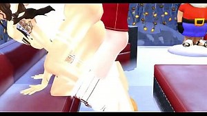 Christmas bang compliation with DC x Street Fighter x Celebrities x Jessica Rabbit x Ben 10 x Farytale x Princess Jasmine x Shrek x Santa