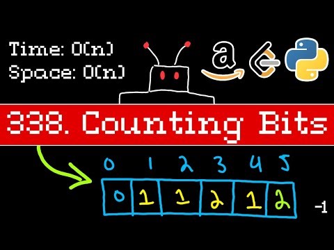 Counting Bits - Leetcode 338 - Blind 75 Explained - Binary - Python