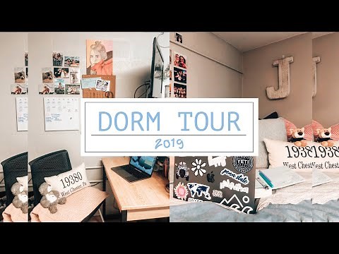 COLLEGE DORM TOUR (Penn State Renovated Dorms)