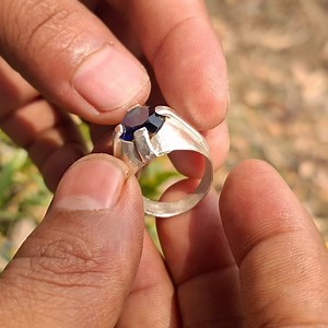 Unique stone silver ring making process | Hallmark Jewelry making