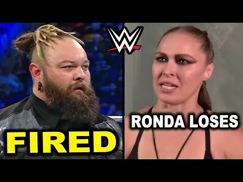 Bray Wyatt Fired by WWE & Ronda Rousey Loses SmackDown Women's Title - WWE News Update