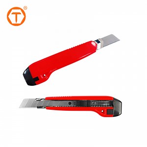 [Hot Item] Multi-Purpose Custom Cutting Depth Utility Knife Heavy Duty Cutter with Snap-off Blades