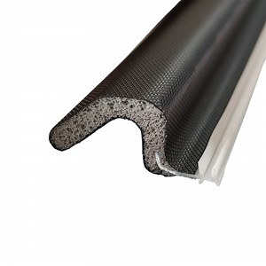 [Hot Item] High-Density Dark Brown Rubber Self-Adhesive V-Shaped/Groove-Shaped Windproof and Waterproof Foam/Bubble Wood Door and Window Weatherstripping/Seal Strip