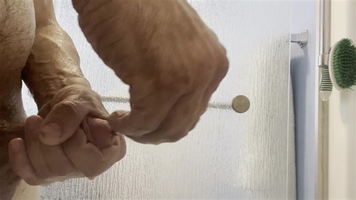 Using 8mm beaded sound on big white cock