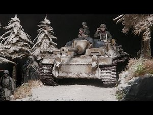 1/35 WW2 Diorama (Full build with realistic scenery) - Cyber Hobby Stug III Ausf C/D