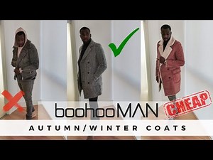 BOOHOOMAN COATS & JACKETS TRY ON HAUL | Boohooman review Fall 2020 | Navajo