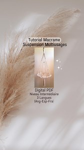 Suspension macramé, hamac macramé, hamac pour chat, hamac bohème, décoration macramé, lit pour chat, balançoire pour chat, tutoriel macramé. - Etsy France