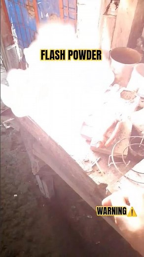 flash powder🧨 #diy