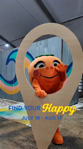 2.8K views · 36 reactions | Looks like Olivia Orange is putting in some overtime to get ready for the 2025 OC Fair! She's painting cabinets, perfecting her wave and hard at work behind the scenes so you can Find Your Happy this summer. Catch her at the OC Fair, July 18–Aug. 17! | OC Fair | Facebook