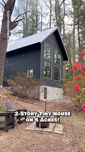 194K views · 2.3K reactions | 2-story #tinyhome  #northcarolina #tinyhouse #housetour #retirement #cottage #minihouse #bungalow | Dream Big Live Tiny Co. | Facebook