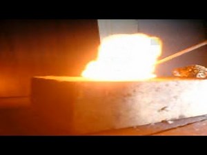 HMTD Test explosion 10g - 15cm from plastic Water Bottle