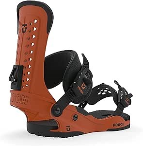 Union Force Snowboard Bindings Mens Sz M (8-10) Burnt Orange