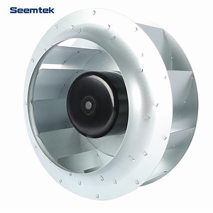 [Hot Item] 280mm Galvanized Metal Impeller Compact DC Backward Curved Centrifugal Fan