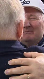 Jerry Jones gives a bear hug to Dallas Cowboys legend Bill Bates before Sunday's finale. . . . #dallascowboys #cowboysnation #dc4l #dallas #nfl #cowboys #CowboysNation4Life #football #legend | Jonah Javad