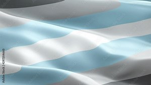 Video „Demisexual Flag Rainbow waving. 3d Demiboy Pride Symbol flag waving Isolated. Sign of Rainbow seamless loop animation. Demisexual flag HD resolution Background. Demiboy rights Rainbow Pride Flag LGBT “ ze služby Stock