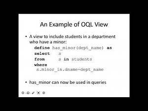 TDSD Object Query Language