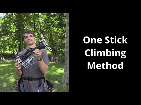 One Stick Climbing Method