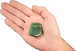 Green Aventurine 1 1/2" 2-4 Oz Large Tumbled Stones Polished Rocks and Minerals Heart Chakra Healing Crystals
