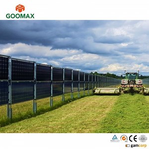 [Hot Item] Goomax Smart Vertical Solar Panel Kits for Sustainable Farming