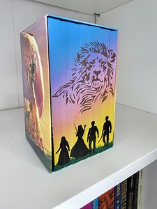 Chronicles of Narnia Sprayed Edges Book Set, Stenciled Edges, Special Edition Book, Book Merch, Fore Edge Painting, Painted Edges, Bookish - Etsy