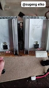 replace the final transistor of TIP41C/TIP42C on the amplifier with the TIP3055/TIP2955 transistor #spakeraktif #transistor #rels | Sugeng Elko