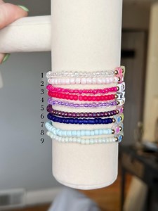 Oh so Basic Glass Seed Bead Bracelet - Etsy Australia