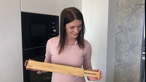 Bamboo Drawer Dividers Organizers 2-pack (18"-21.5") Adjustable Spring Loaded Drawer Divider Expandable Drawer Organizer Utensil Separators for Kitchen, Bedroom, Dresser, Office, Baby Drawers, Closet