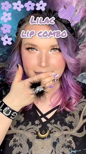 The prettiest lip combo💜 #liplook #lipcombo #purplelips #lipliner #lipstick #lipsmakeup | Swatchhappens