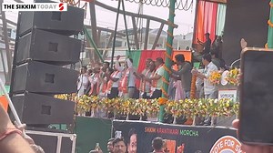 2.2K views · 31 reactions | HAPPENING NOW | SKM supporters gear up for Sikkim Krantikari Morcha’s state-level Jan Samarthan Mahasabha in Jorethang, South Sikkim. | The Sikkim Today | Facebook