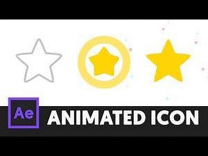 Animated Icon #4 - After Effects Tutorial (No Third Party Plugin) - T071