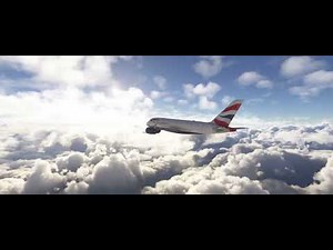 British Airways A380 Flight