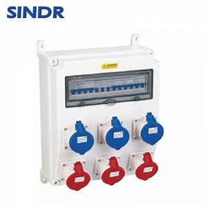 [Hot Item] Waterproof Socket Box Empty Box IP67 PC Material Industrial Electric Outlet Box