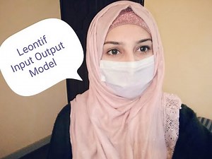 Leontif input output model || Economic meaning || PU || Economics Portal