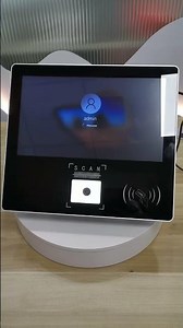 JYY1101 Wall Mount Tablet Panel PC POS Terminal Price Checker with Barcode Scanner