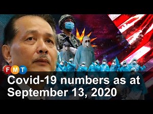 Covid-19 numbers as at September 13, 2020