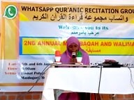 WhatsApp Group Qur'anic Recitation Competition 2nd Annual Musabaqa competition 2021 BORNO STATE FEMALE NAME: Zara Muhammed Isa CATEGORY: 20 HIZB 👇👇👇👇👇👇👇👇👇 | Borno State Qur'anic Recitation Competition