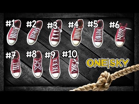 10 Ways to Lace Up Your Shoes Creatively