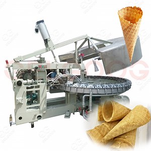 [Hot Item] Automatic Ice Cream Cone Maker Machine Roll Sugar Cone Production Ice Cream Cone Making Machine Price