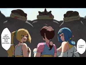 Delia ketchum vs machamp | pokemon Comics Dub |