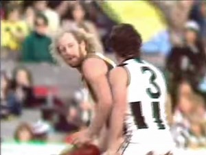 7.7K views · 75 reactions | The Ghost, 13 fine marks against Collingwood in round 4, 1982. | VFL AFL 20th Century History Photos Videos Memories | Facebook