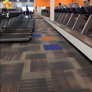 [Hot Item] Office Commercial PVC Backed PP 50X50cm Loop Pile Project Grade Carpet Tile