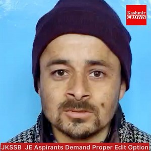 JKSSB Kay Edit Option Bekar,Umeedwar Pareshan #ssrb #ssb #kashmir | Kashmir Crown
